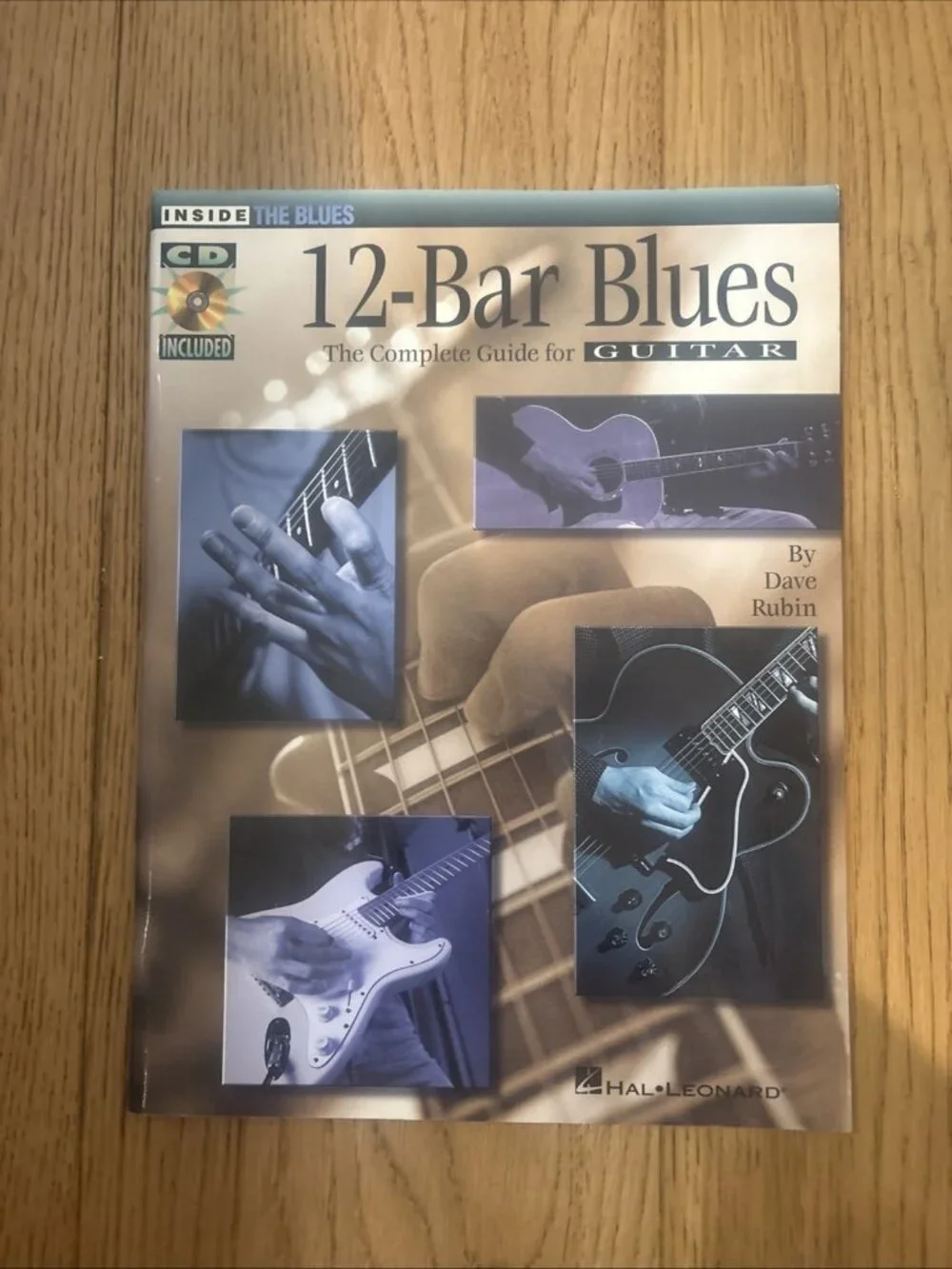 12- BAR BLUES FOR GUITAR INSTRUCTION BOOK No CD
